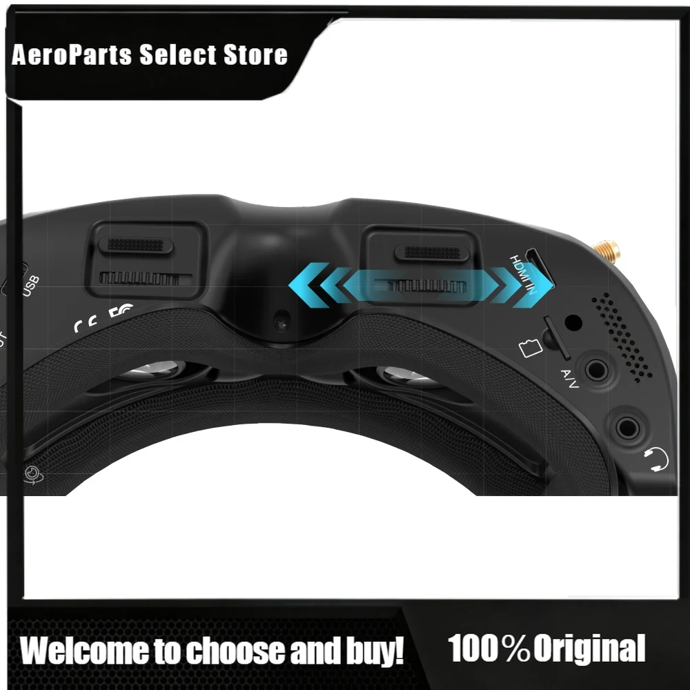 APStore最新のSkyzone 04O Pro 5.8G - Drone Racing Goggles のレビューと価格